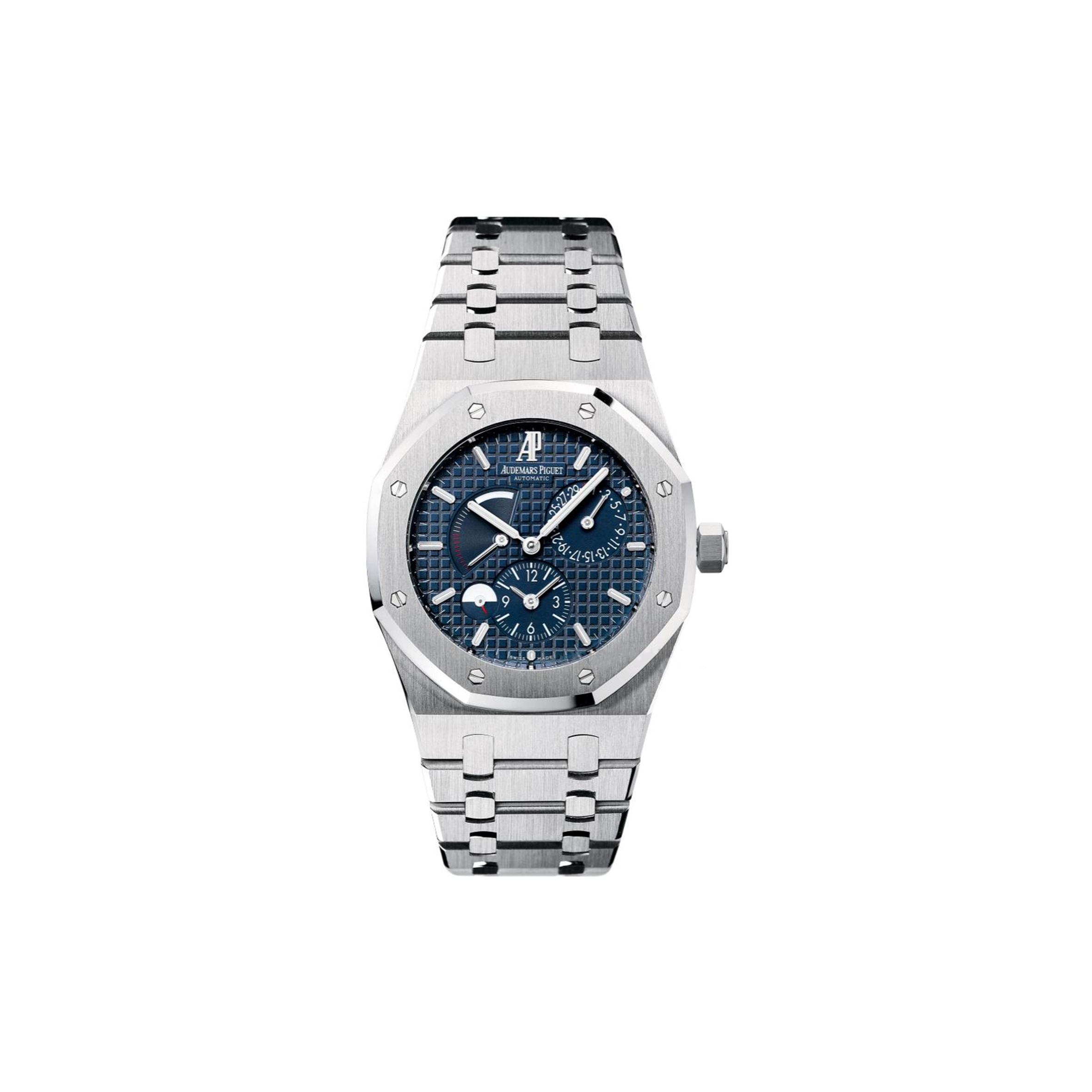 audemars P*g*et royal oak dual time watch 26120st.oo.1220st.02